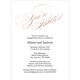 Romantic Script Foil Invitations Image 6 of 11
